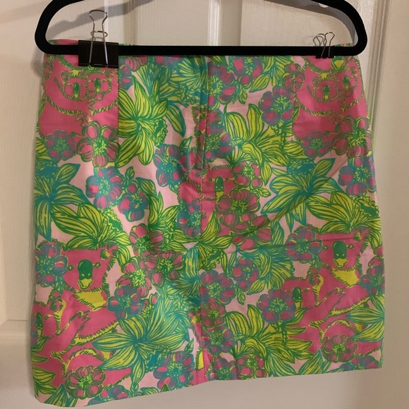 EUC RARE Lilly Pulitzer Big Squeeze Roslyn Skirt 8 - Picture 2 of 4